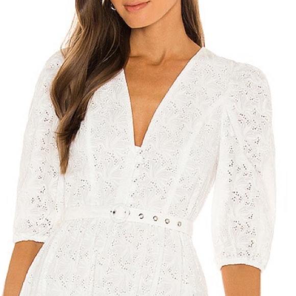 NICHOLAS White Midi Dress - Picture 4 of 16